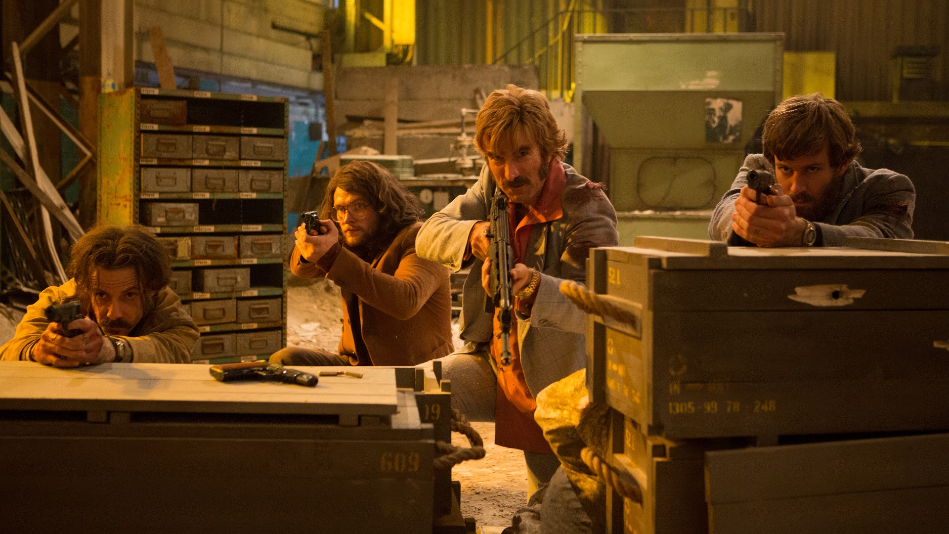Free Fire review 'entertaining massacre with superb cast'